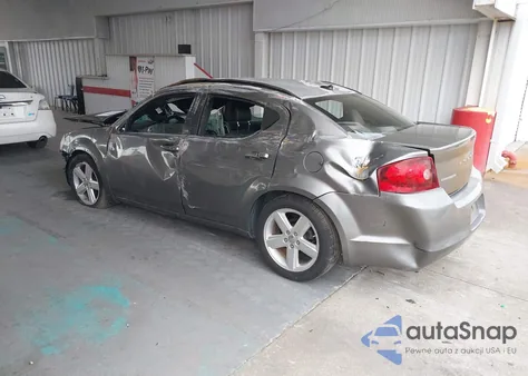 2013 Dodge Avenger Se из США, поврежденный, VIN 1C3CDZAB3DN643655